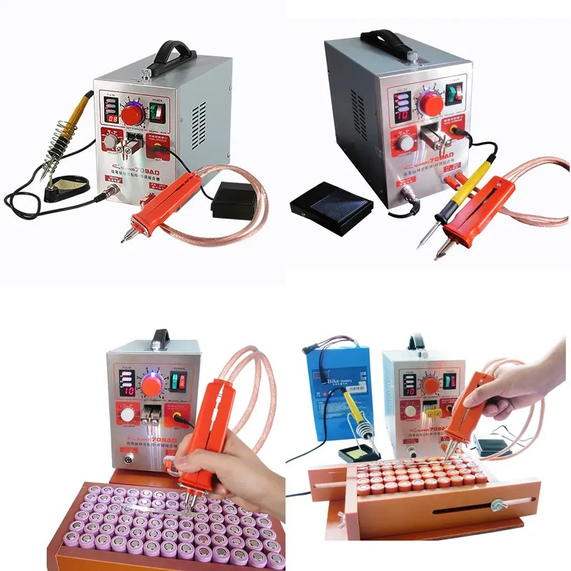 Spot Welder 18650 Battery Pack - Gorąca Wyprzedaż Zgrzewarka punktowa Sunkko S709AD