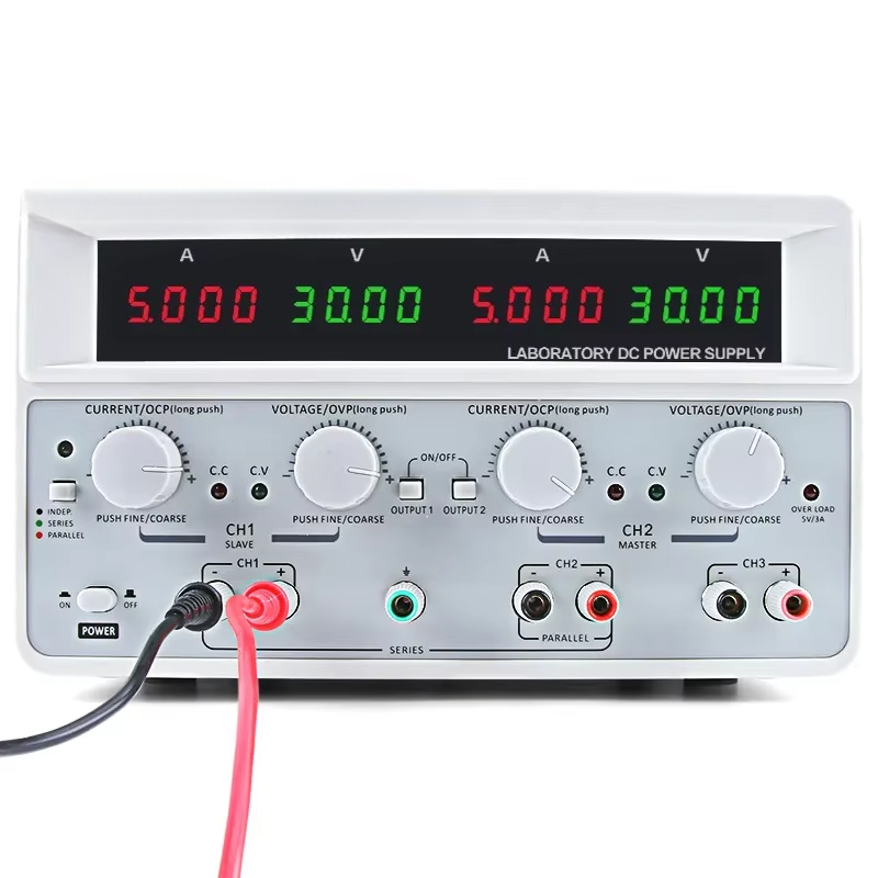 Linear Lab Power Supply Adjustable - Wielokanałowy liniowy zasilacz prądu stałego A-BF,