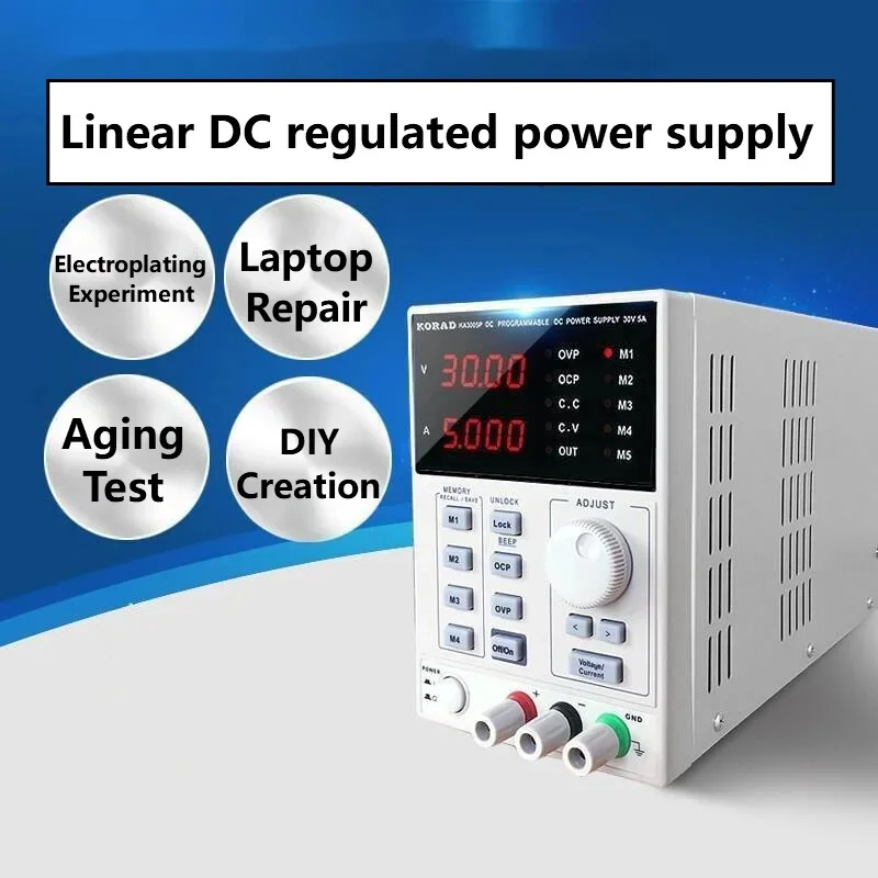 Programmable Dc Power Supply 30V 10A - Zasilacz liniowy DC regulowany 30V 60V