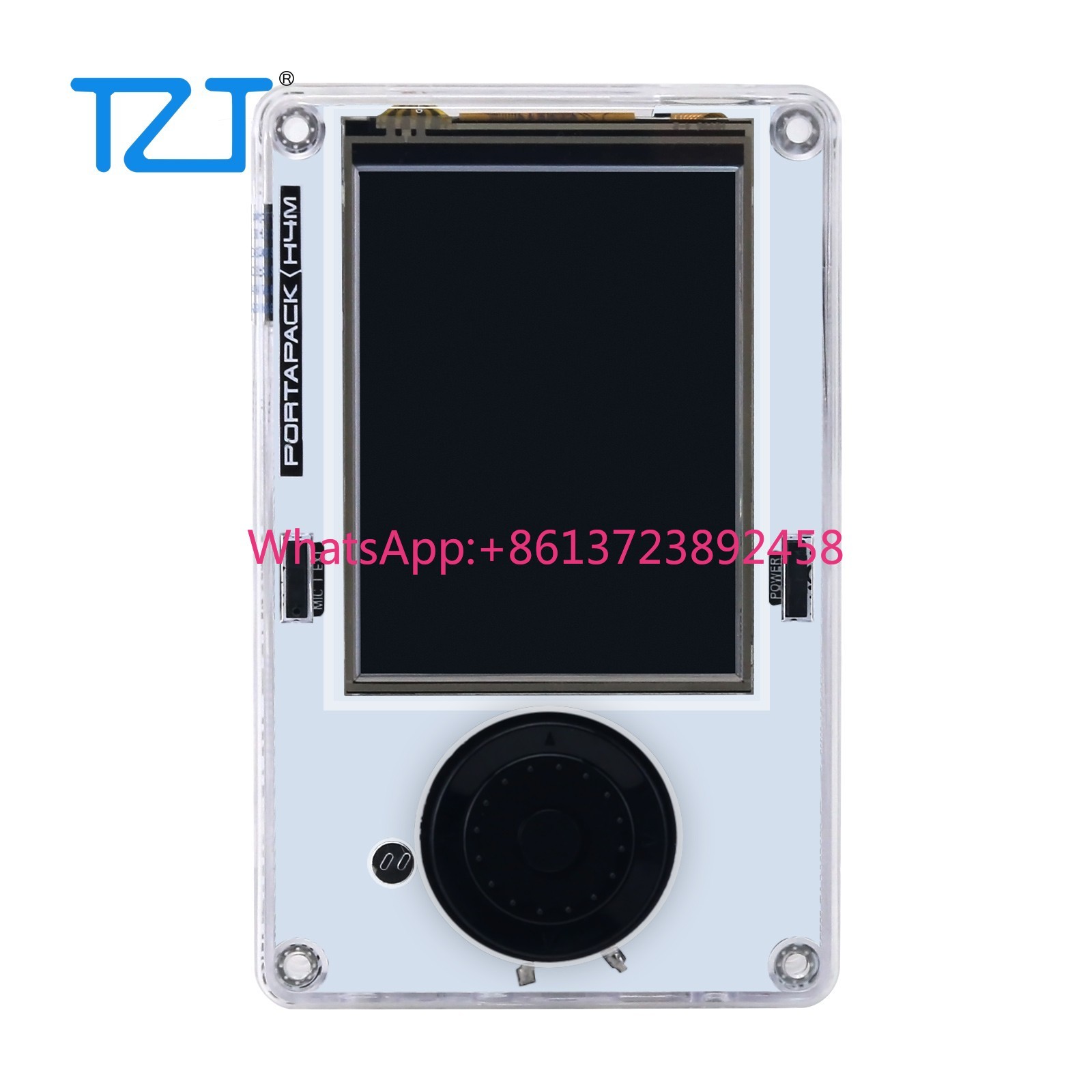 Sdr Software Defined Radio Hackrf - TZT Portapack H4MS Mayhem z plastikową