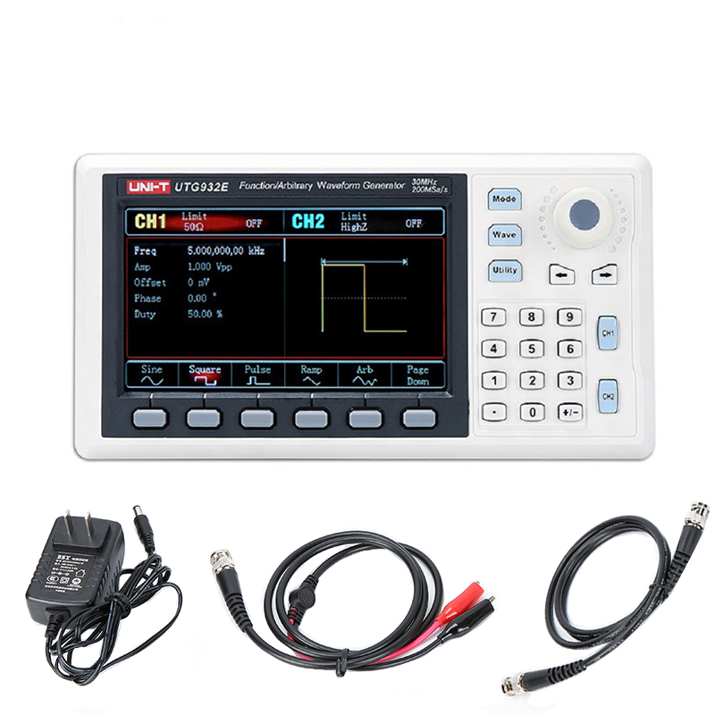Function Arbitrary Waveform Generator - Generator sygnałów arbitralnych UTG962E, dwukanałowy, 200MS/s,