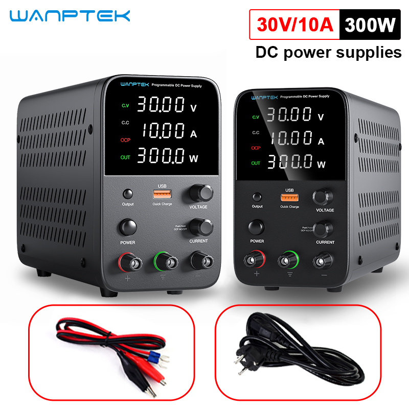 Programmable Dc Power Supply 30V 10A - Wanptek Programowalny zasilacz DC WPS3010H Laboratory