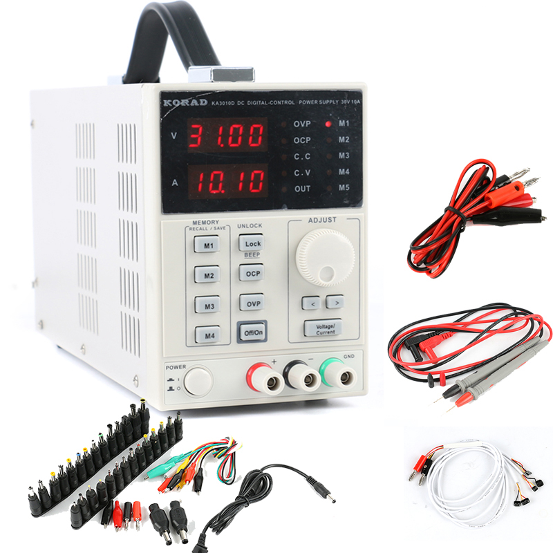 Linear Lab Power Supply Adjustable - Zasilacz laboratoryjny DC KORAD KA3010D, programowalny,