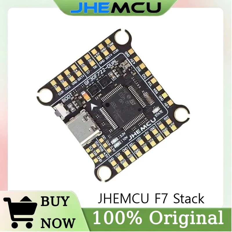 Fpv Flight Controller F7 Stack 60A - Kontroler lotu JHEMCU F7 F722 60A