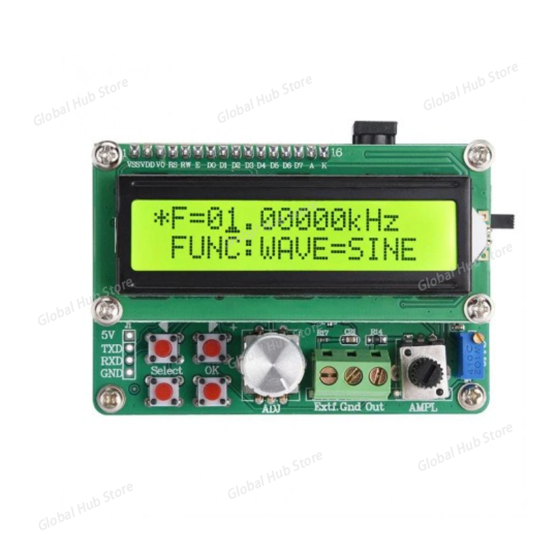 Function Arbitrary Waveform Generator - Moduł generatora sygnałów funkcyjnych DDS typu