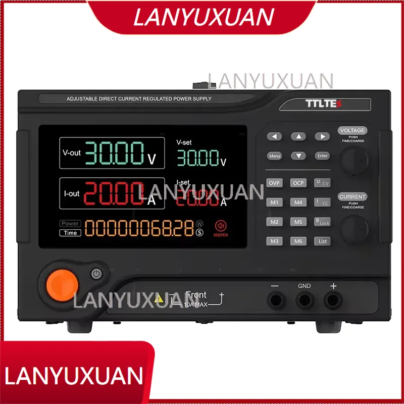 Programmable Dc Power Supply 30V 10A - Regulowany zasilacz impulsowy TTLTES 60V DC