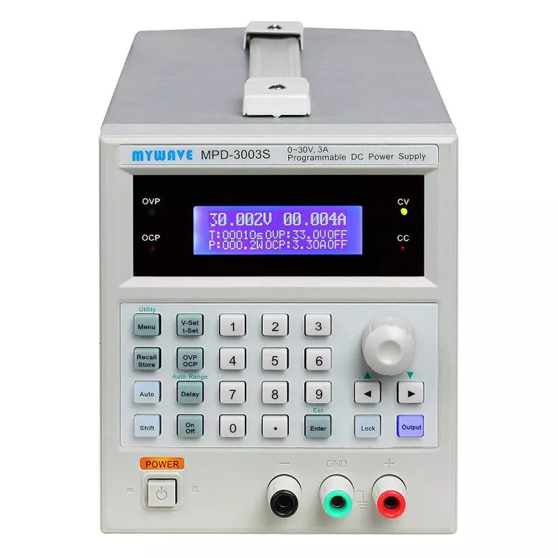 Linear Lab Power Supply Adjustable - Zasilacz laboratoryjny liniowy DC MPD-3003S, programowalny,