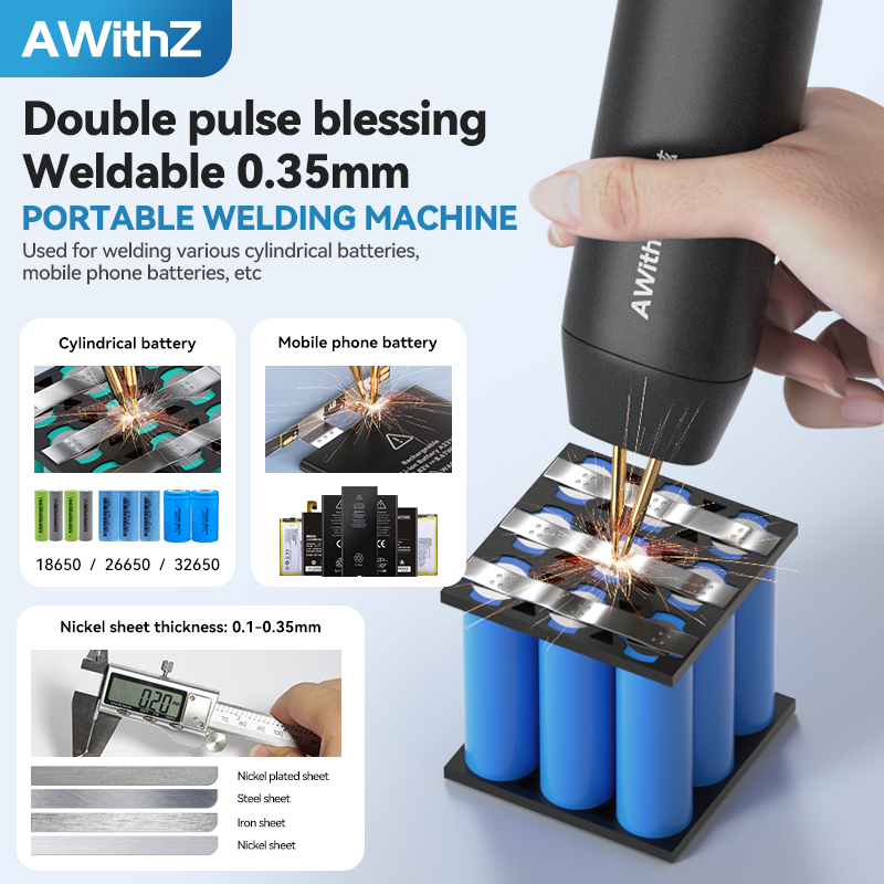 Spot Welder 18650 Battery Pack - Przenośna zgrzewarka punktowa Awithz, mini spawarka