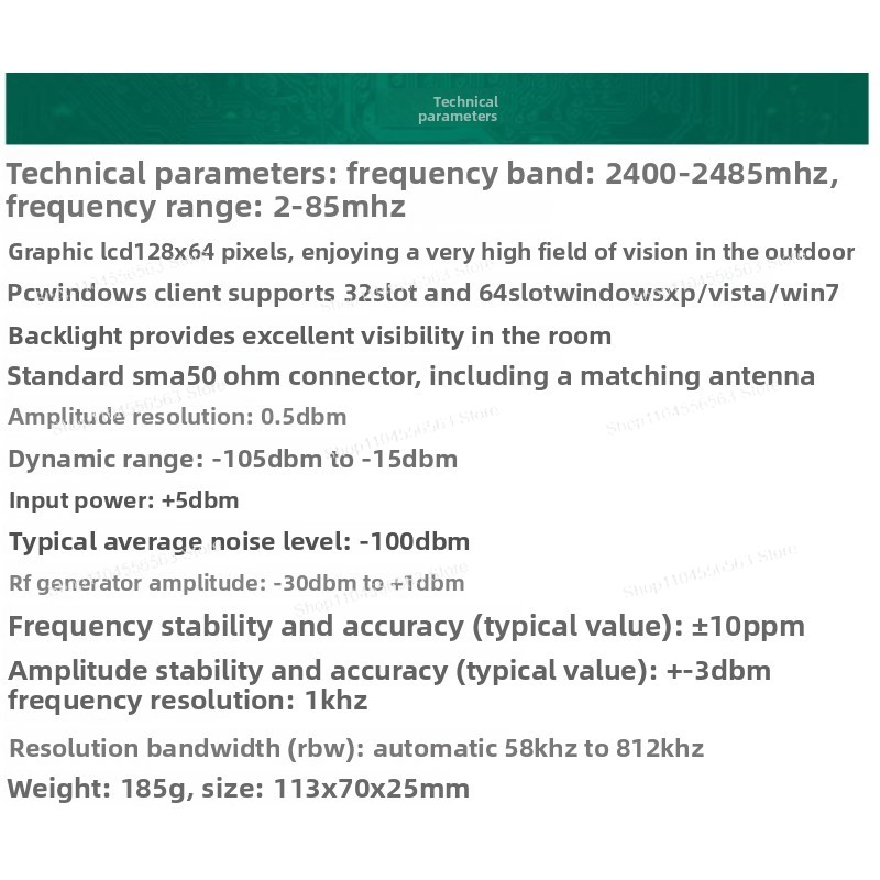 Signal Generator Spectrum Analyzer - Ręczny generator sygnałów RF Explorer RFE6GEN