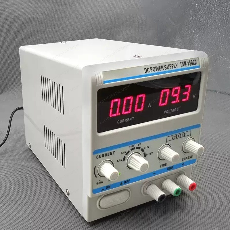 Linear Lab Power Supply Adjustable - TXN‑1502D Liniowy Regulowany Zasilacz DC, 15V