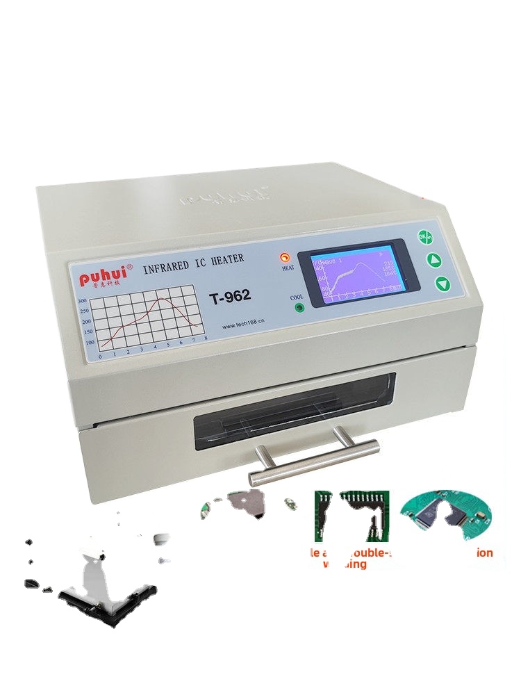 Reflow Oven Pcb T962 - Puhui T962 Mała, ekonomiczna peczka do