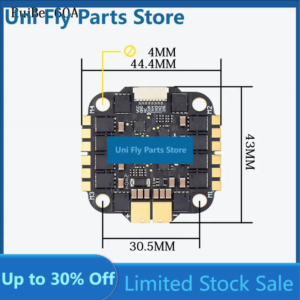 Fpv Flight Controller F7 Stack 60A - UniFlyJHEMCU F7 Stack F722 Podwójny Kontroler
