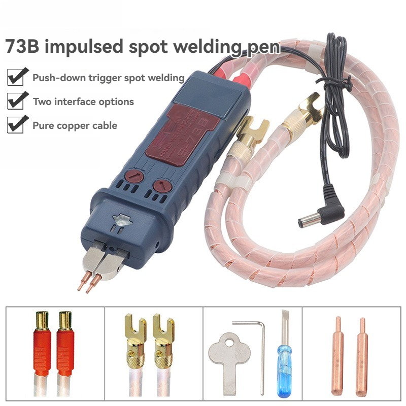 Spot Welder 18650 Battery Pack - 73B Zintegrowany długopis do zgrzewania punktowego,