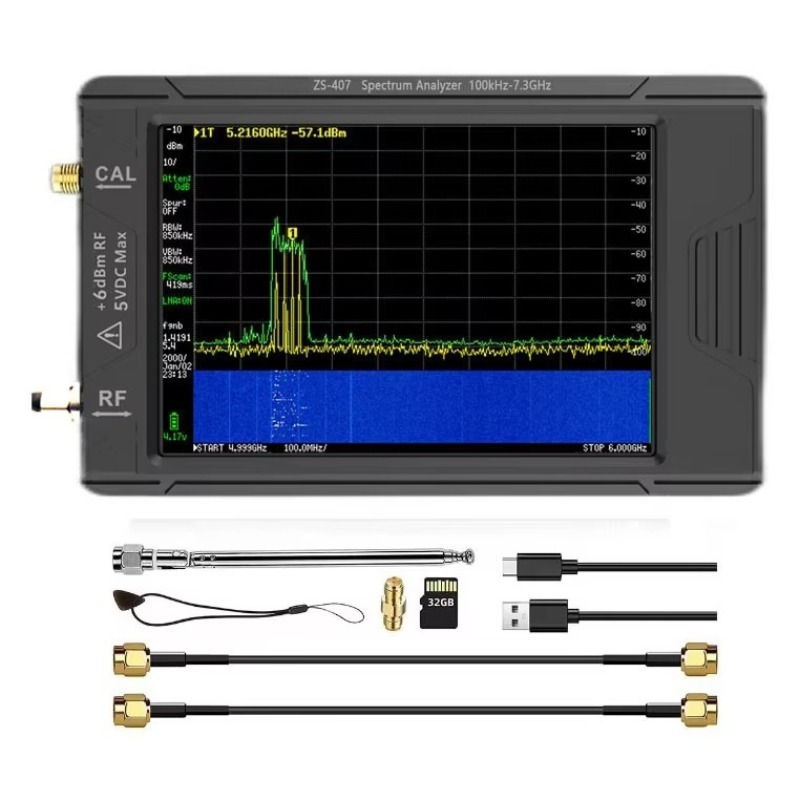 Analizator widma przenośny z e – Signal Generator Spectrum Analyzer recenzja i cena