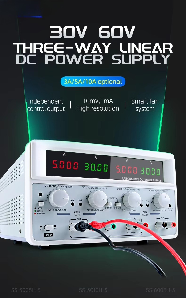 Wielokanałowy liniowy zasilacz – Linear Lab Power Supply Adjustable recenzja i cena