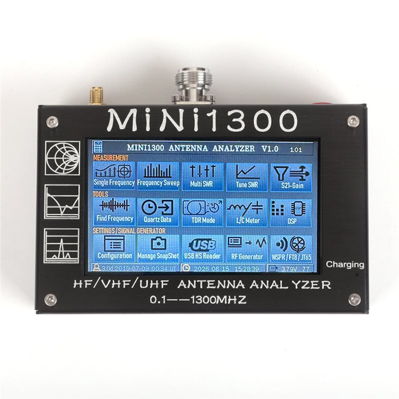 ABUI-Mini1300 4,3-calowy Anali – Signal Generator Spectrum Analyzer recenzja i cena