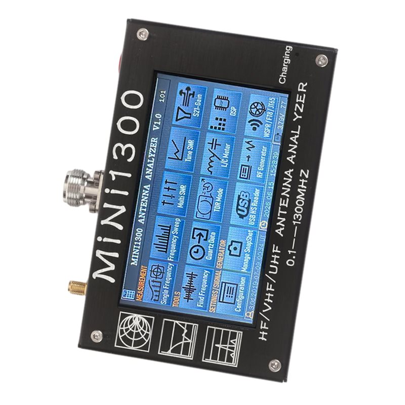 ABUI-Mini1300 4,3-calowy Anali – Signal Generator Spectrum Analyzer recenzja i cena