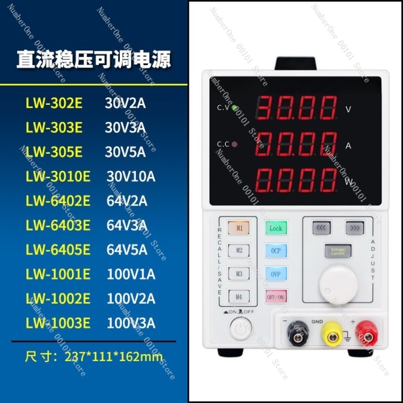 Regulowany Programowalny Zasil – Programmable Dc Power Supply 30V 10A recenzja i cena
