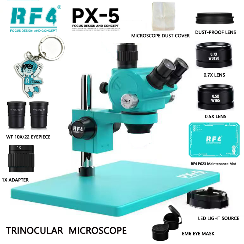 Mikroskop stereoskopowy trójok – Stereo Trinocular Microscope Pcb recenzja i cena