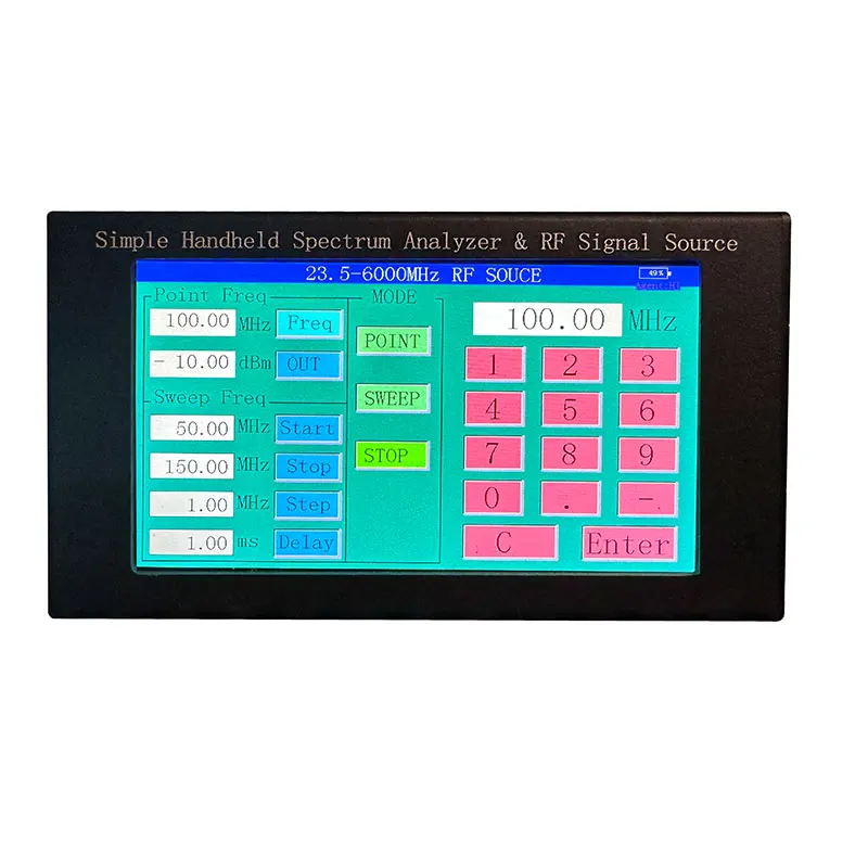 ZQ6 6G Prosty przenośny analiz – Signal Generator Spectrum Analyzer recenzja i cena