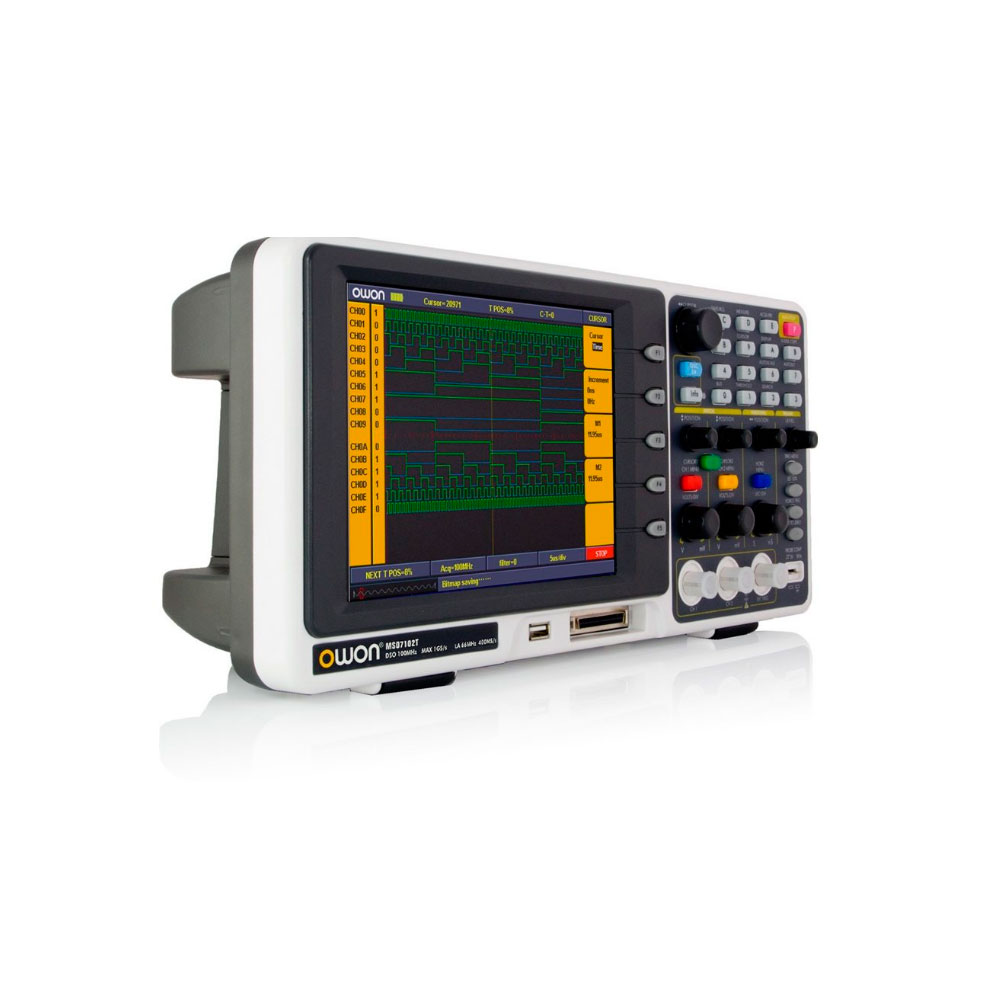 OWON MSO7102T Cyfrowy Oscylosk – Digital Storage Oscilloscope 100Mhz recenzja i cena