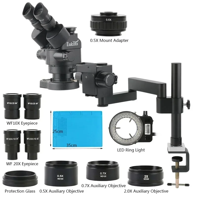 Mikroskop stereoskopowy trójok – Stereo Trinocular Microscope Pcb recenzja i cena