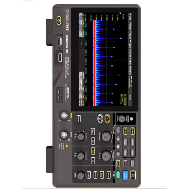 Siglent SDS812X HD 100MHz 12-b – Digital Storage Oscilloscope 100Mhz recenzja i cena