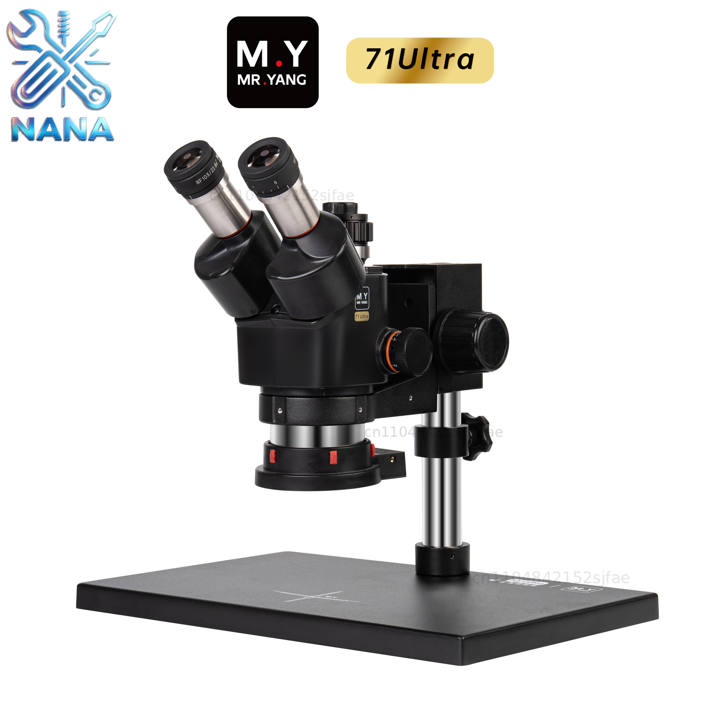 Mikroskop trójokularowy YCS MR – Stereo Trinocular Microscope Pcb recenzja i cena