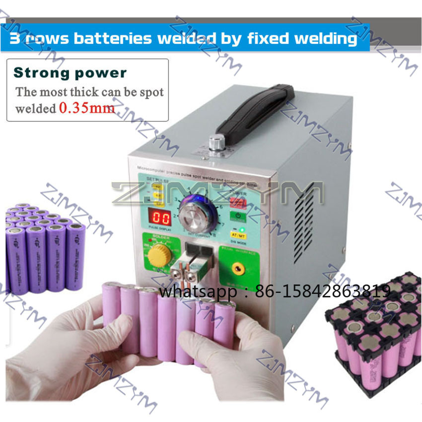 Automatyczna zgrzewarka indukc – Spot Welder 18650 Battery Pack recenzja i cena