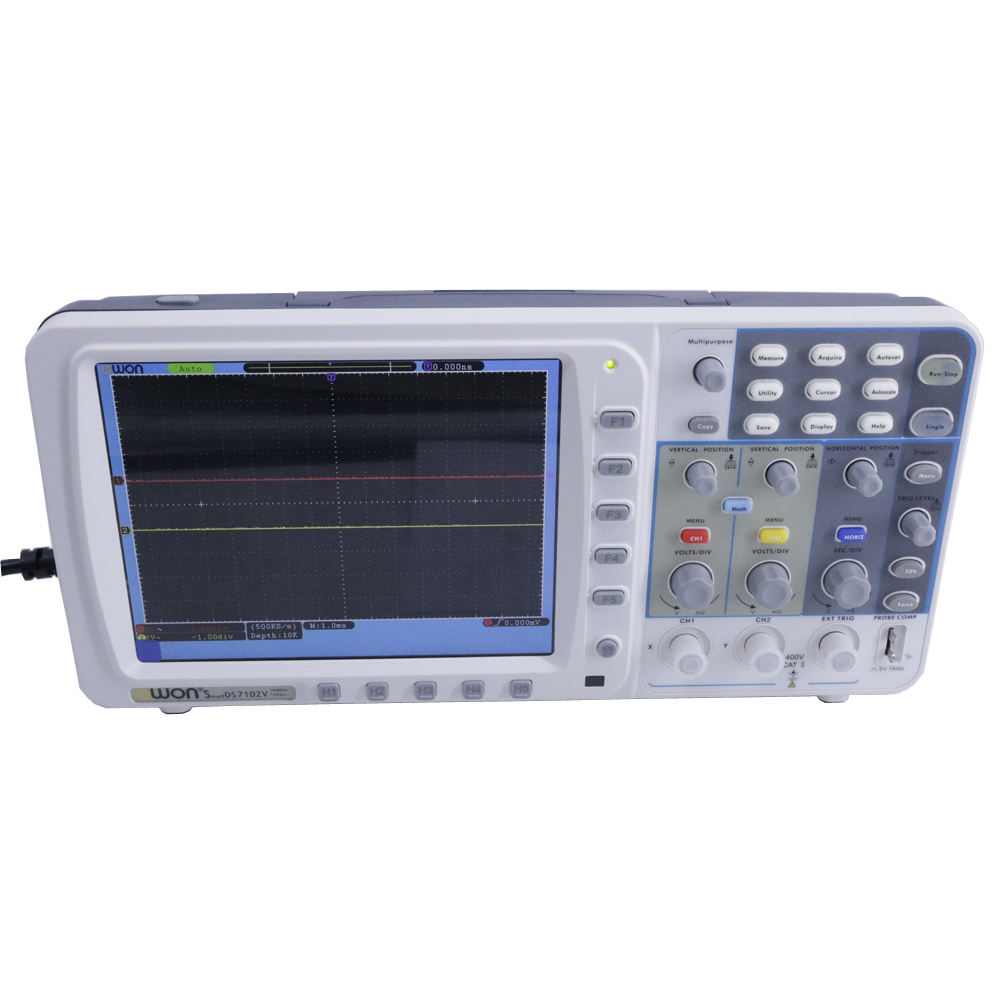 Oscyloskop cyfrowy OWON SDS710 – Digital Storage Oscilloscope 100Mhz recenzja i cena