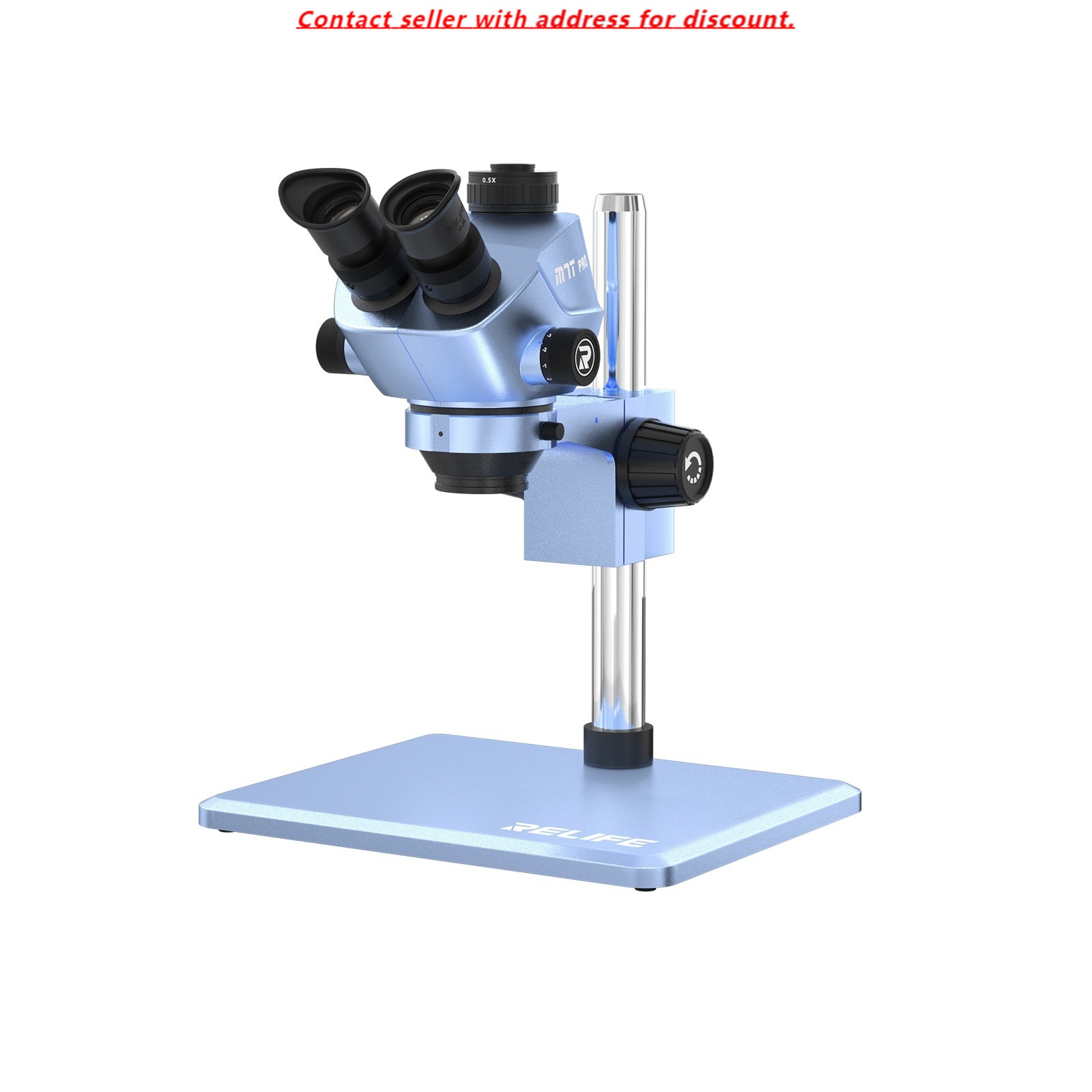 Mikroskop stereoskopowy trójok – Stereo Trinocular Microscope Pcb recenzja i cena