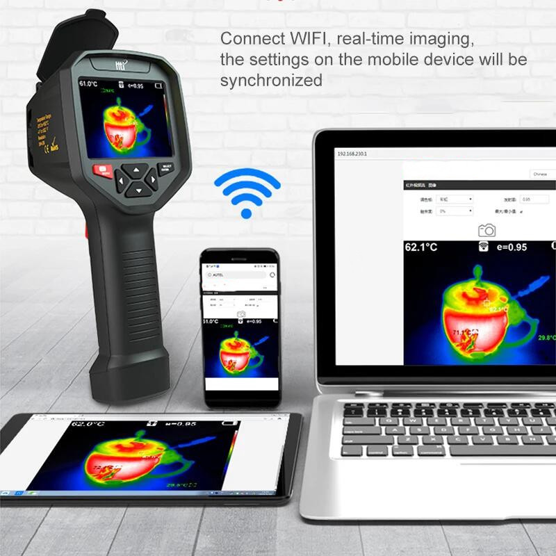Kamera termowizyjna Hti HT-A10 – Thermal Imaging Camera Pcb Repair recenzja i cena