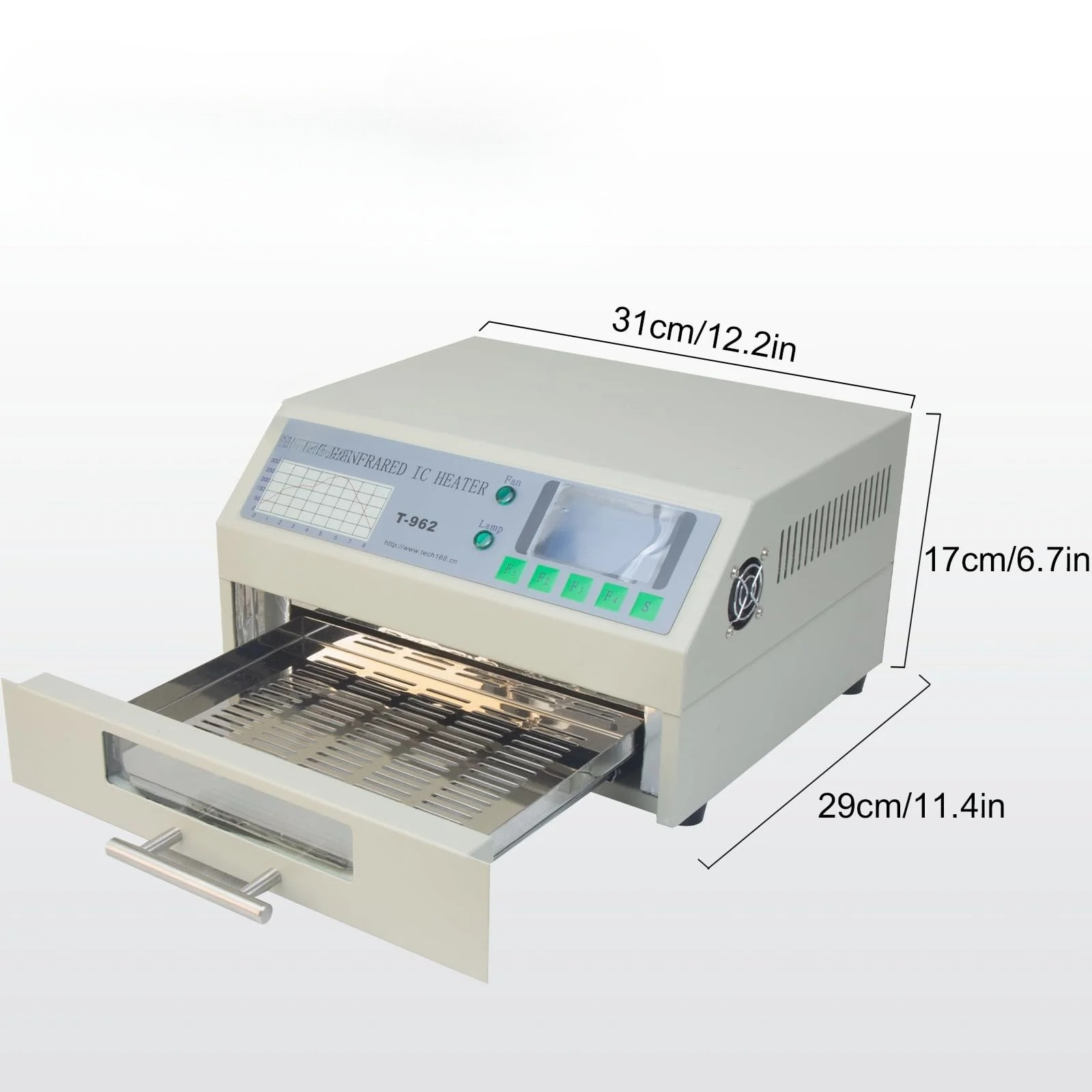Automatyczna maszyna do reflow – Reflow Oven Pcb T962 recenzja i cena