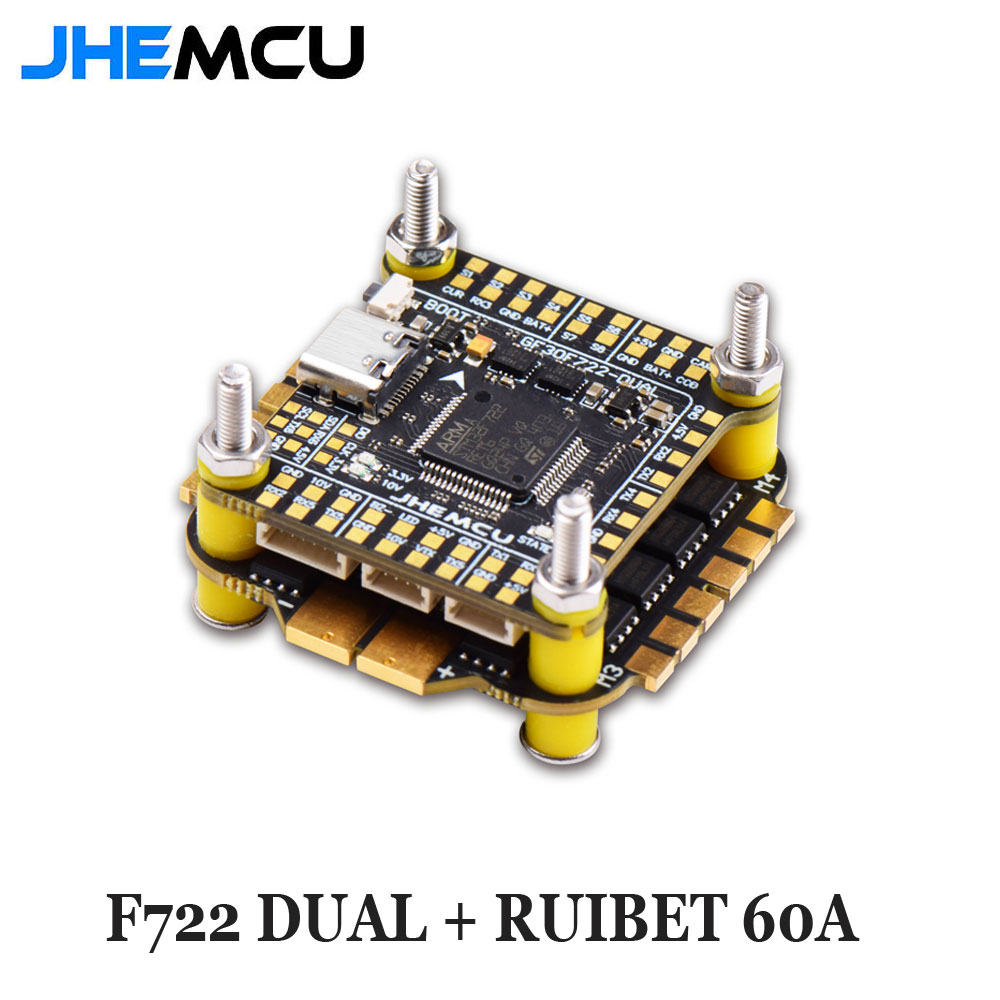Kontroler lotu Jhemcu F7 Stack – Fpv Flight Controller F7 Stack 60A recenzja i cena
