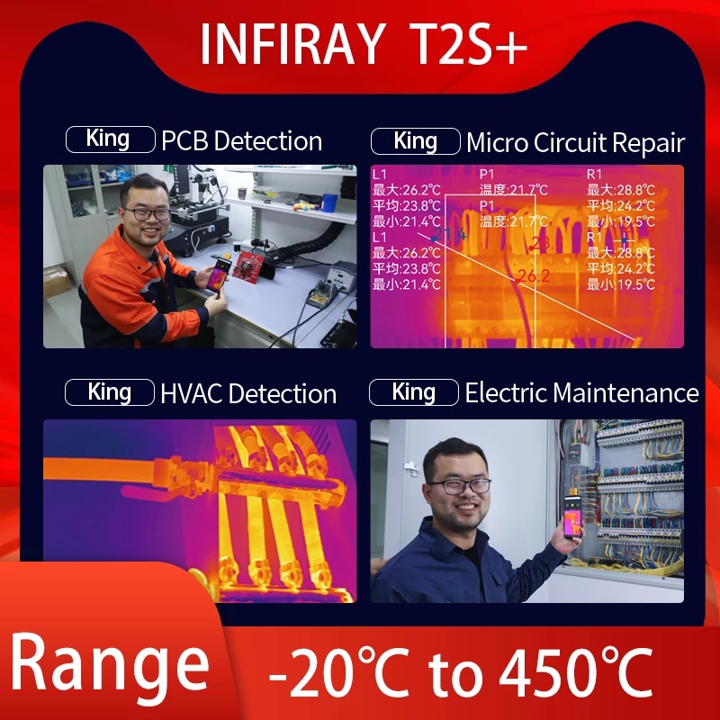 Kamera termowizyjna InfiRay T2 – Thermal Imaging Camera Pcb Repair recenzja i cena