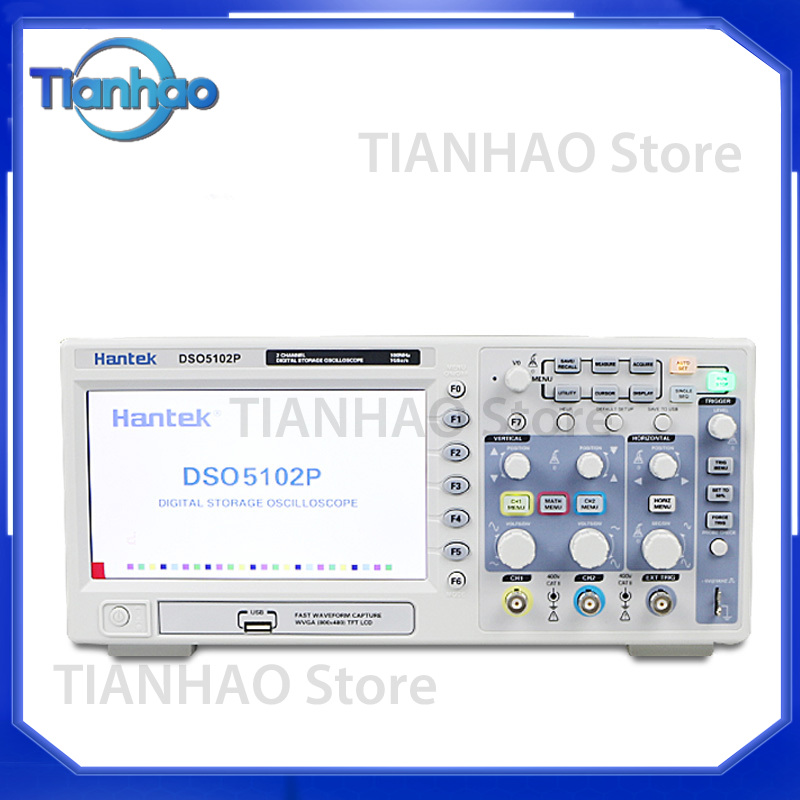 Oscyloskop cyfrowy Hantek DSO5 – Digital Storage Oscilloscope 100Mhz recenzja i cena
