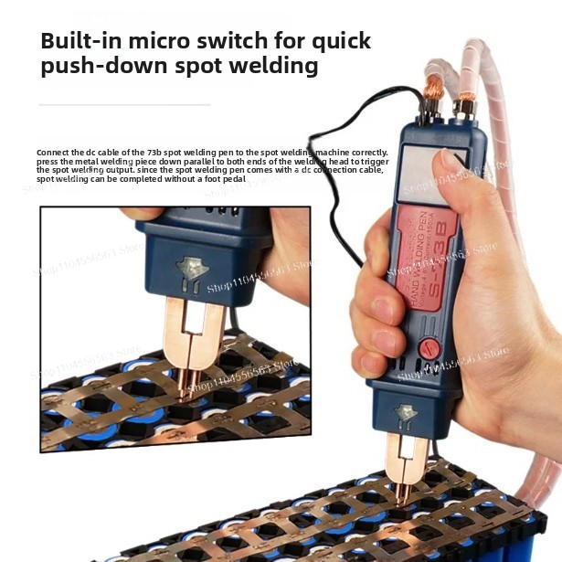 Zintegrowany zgrzewacz punktow – Spot Welder 18650 Battery Pack recenzja i cena