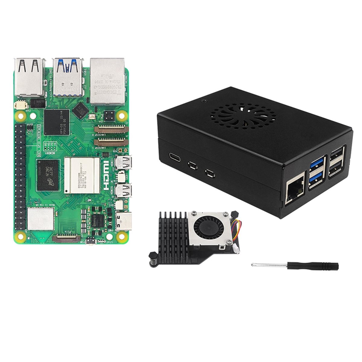 X14A& Zestaw startowy IRasptek – Raspberry Pi 5 8Gb Kit recenzja i cena