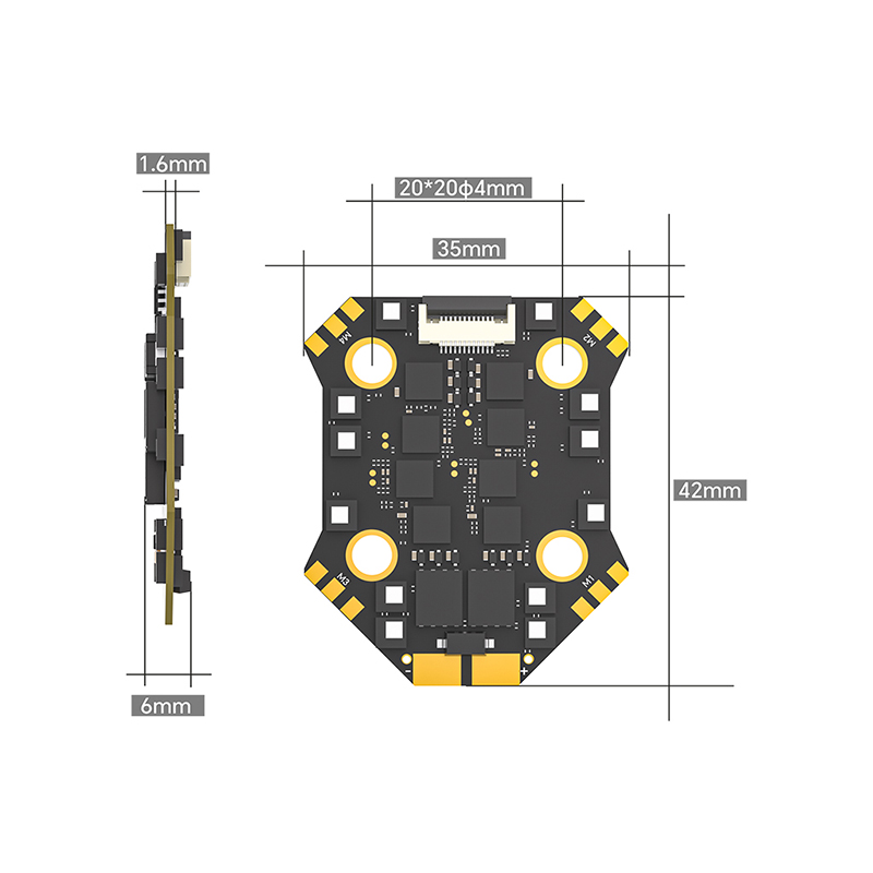 VoidFly do zestawu Borg-F7 Min – Fpv Flight Controller F7 Stack 60A recenzja i cena