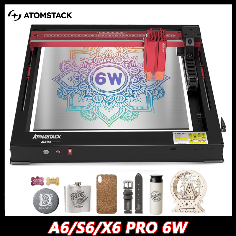 Atomstack A6 X6 S6 Pro 50W Cnc – Mini Laser Engraver Cnc Router recenzja i cena