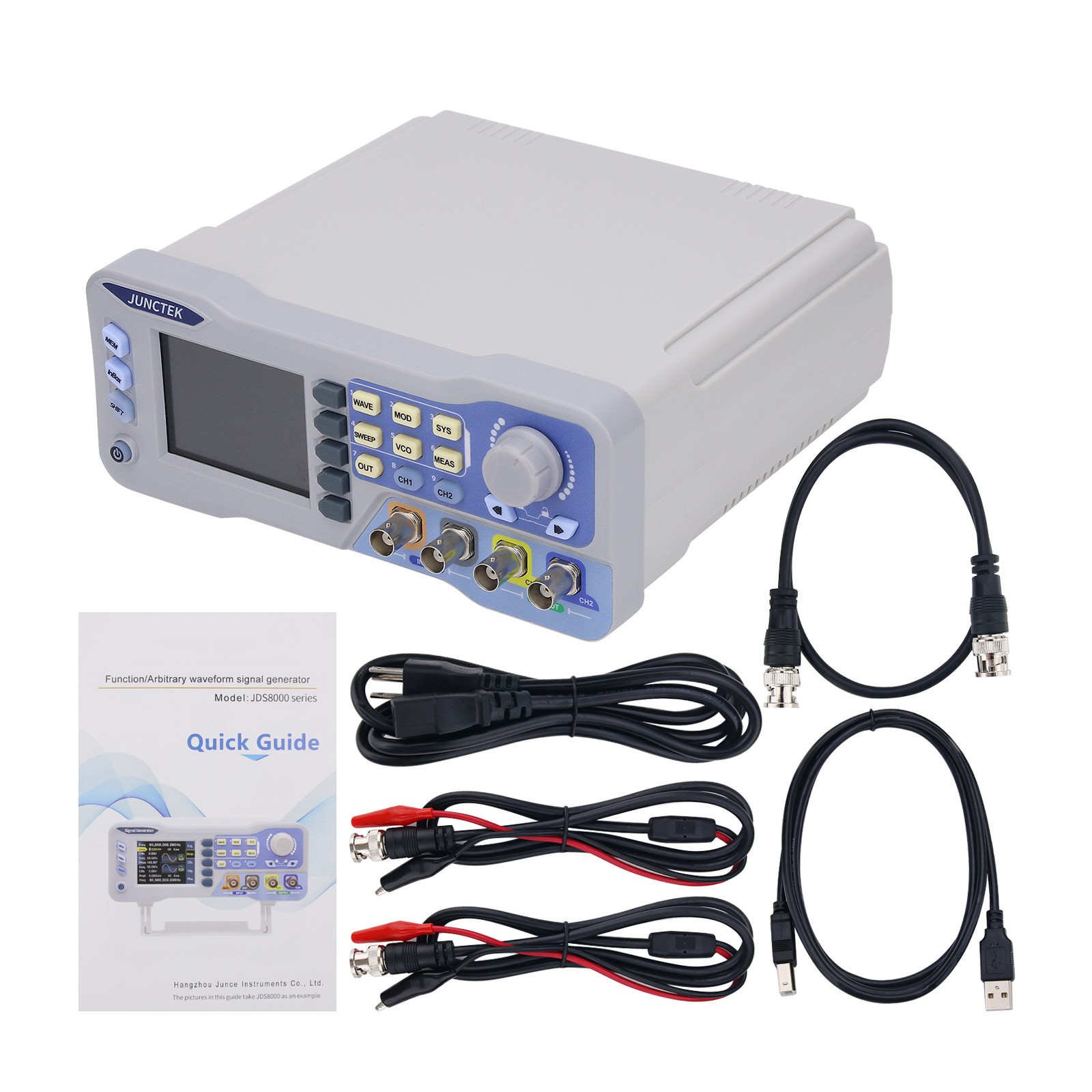 Dostępny od ręki JDS8080 80MHz – Function Arbitrary Waveform Generator recenzja i cena