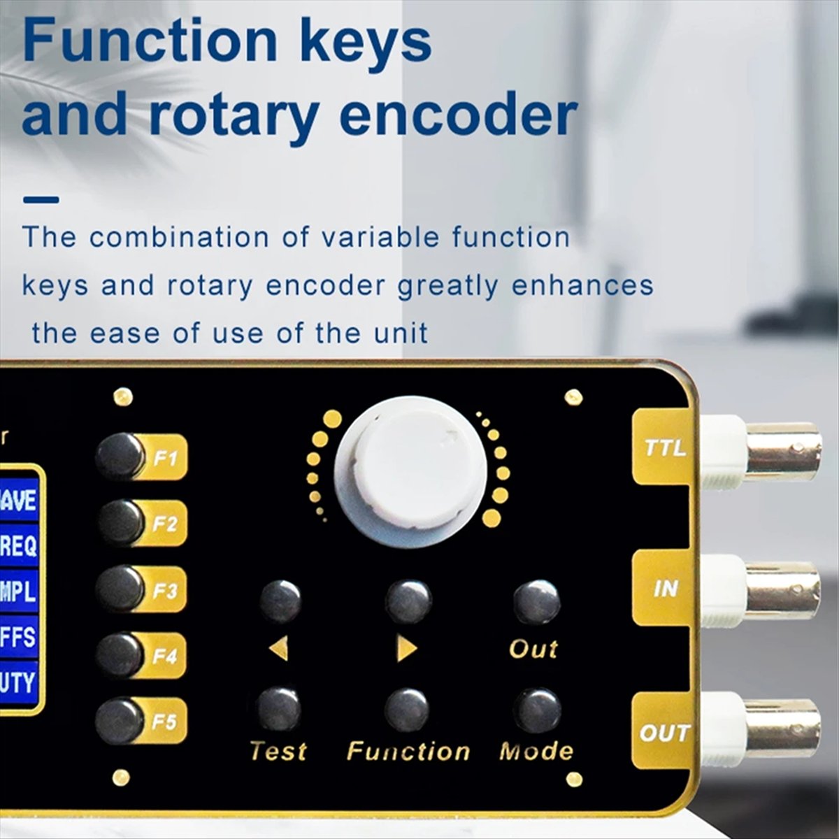 Generator sygnałów M85K QLS325 – Function Arbitrary Waveform Generator recenzja i cena