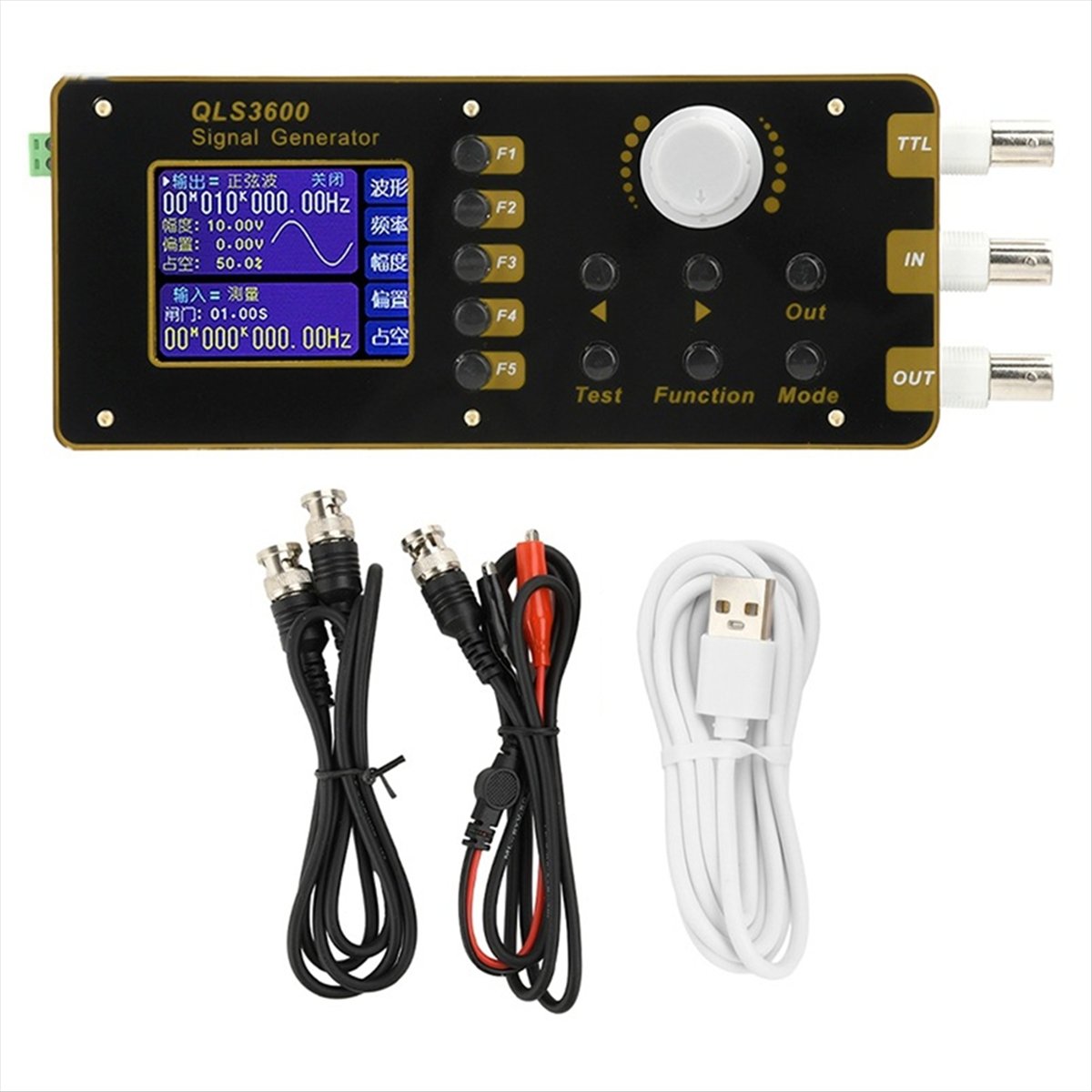 Generator sygnałów M85K QLS325 – Function Arbitrary Waveform Generator recenzja i cena