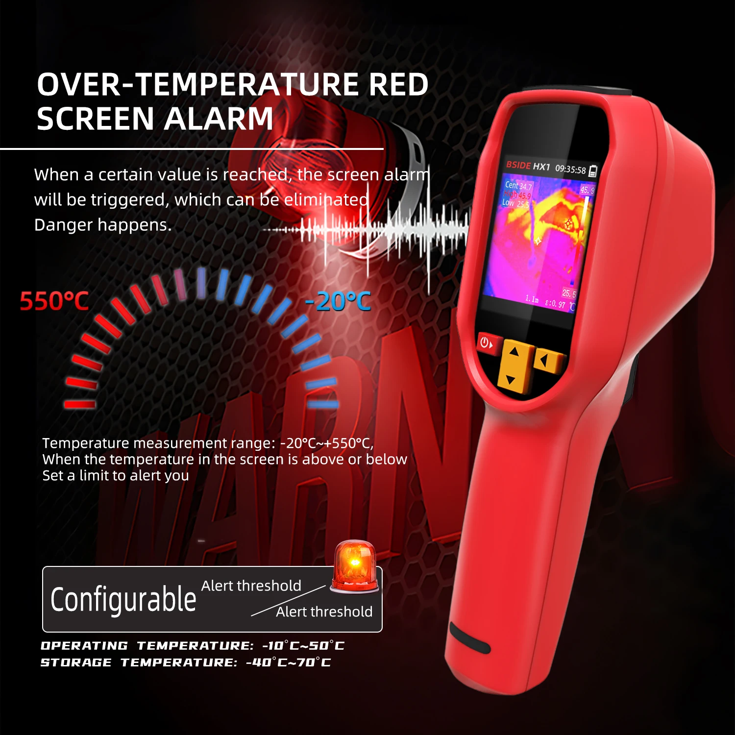 Kamera termowizyjna BSIDE HX1  – Thermal Imaging Camera Pcb Repair recenzja i cena