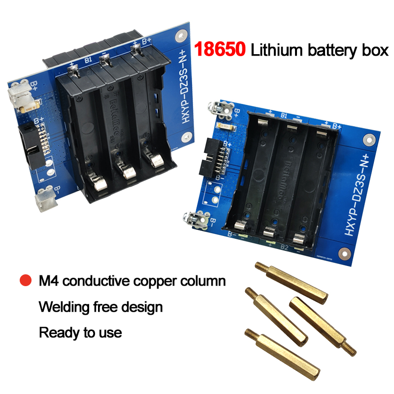 DIY Uchwyt na baterie 12V 3S d – Spot Welder 18650 Battery Pack recenzja i cena