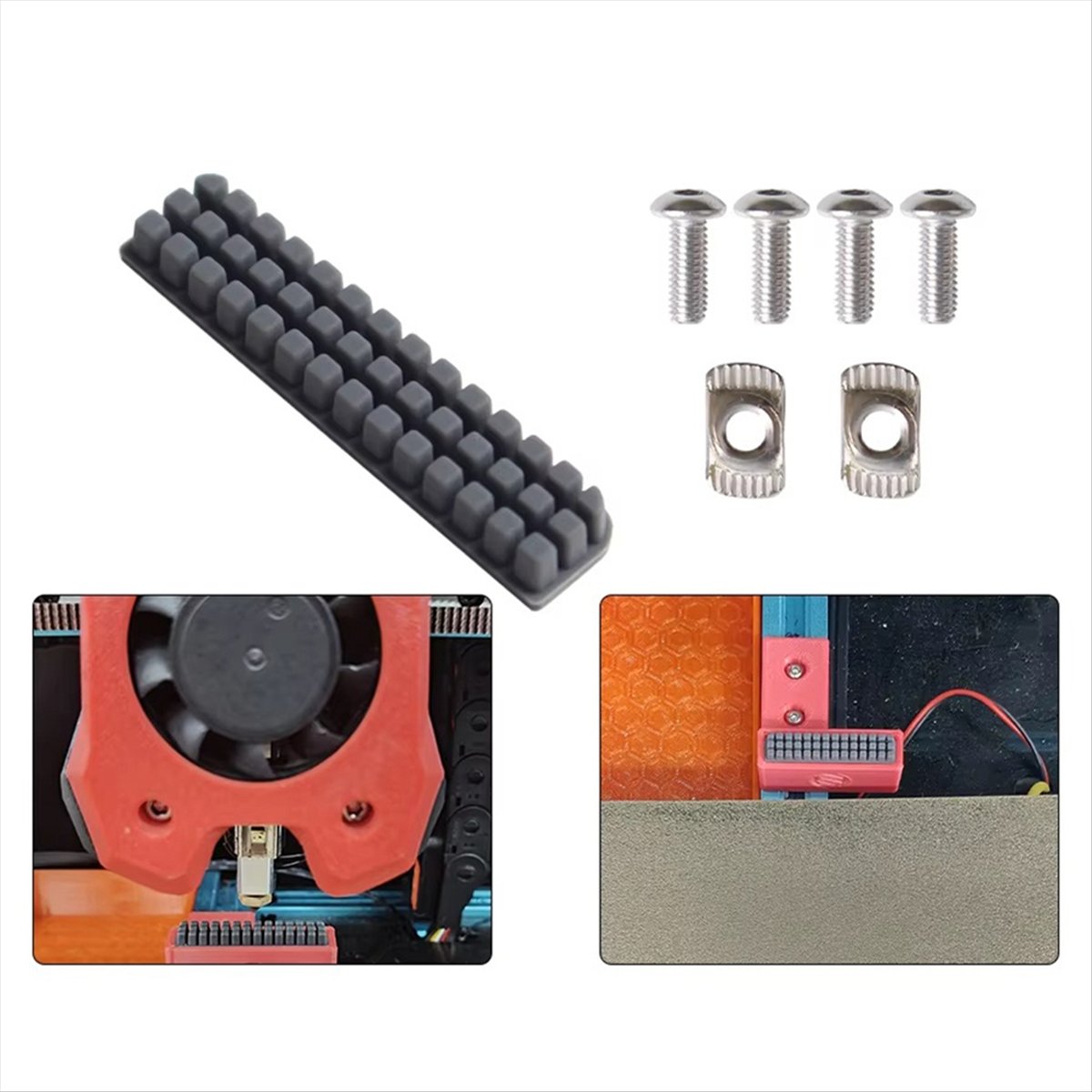 (B63C) Silikonowa szczotka do  – Voron 2.4 R2 Kit recenzja i cena