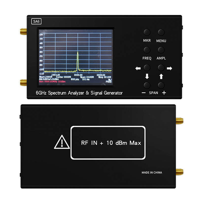 Analizator widma przenośny SA6 – Signal Generator Spectrum Analyzer recenzja i cena