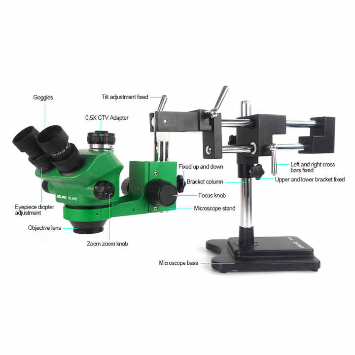 Mikroskop stereoskopowy trójok – Stereo Trinocular Microscope Pcb recenzja i cena