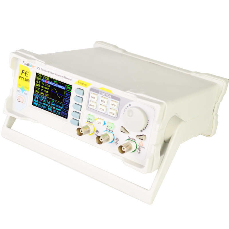 Nowy FY6900 60MHz podwójny kan – Function Arbitrary Waveform Generator recenzja i cena