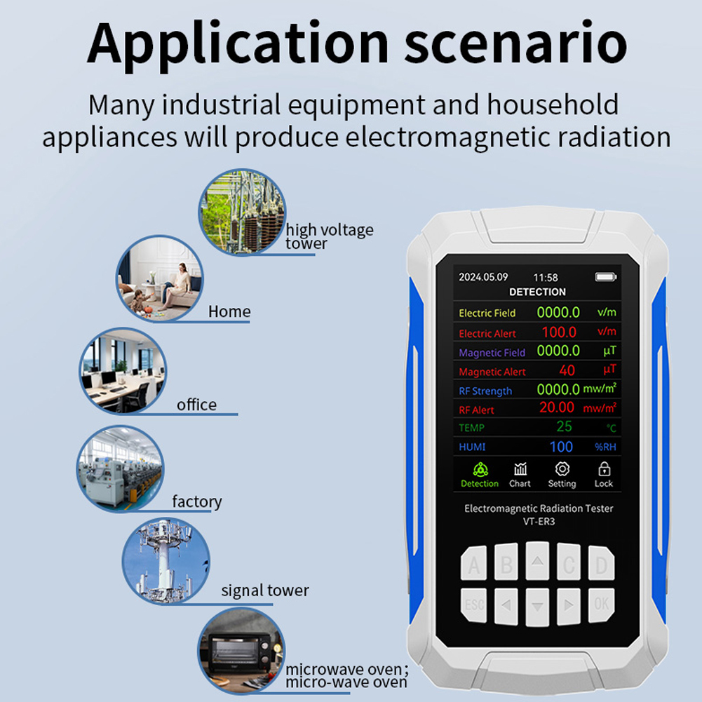 5 w 1 detektor promieniowania  – Signal Generator Spectrum Analyzer recenzja i cena